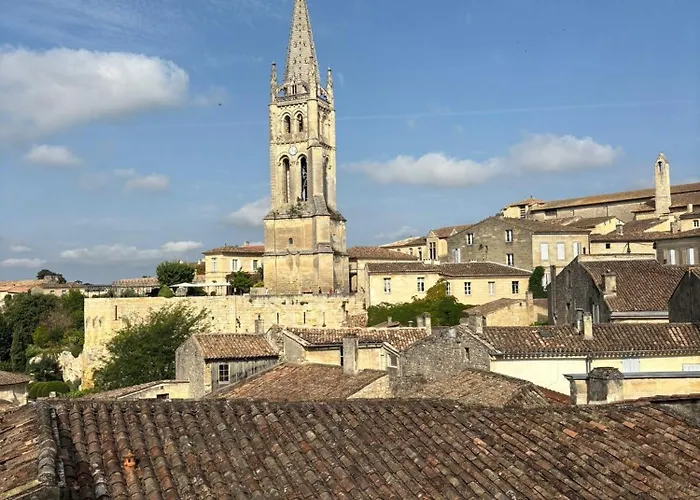 Les Logis Des Vignobles Sainte Emilion En Duplex N 3 Avec Terrasse *